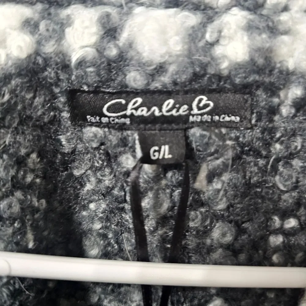 NWT Charlie B Pea Coat, Sz Large